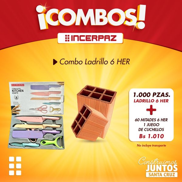 COMBO SET DE CUCHILLOS