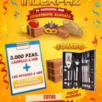 COMBO KIT CHURRASQUERO