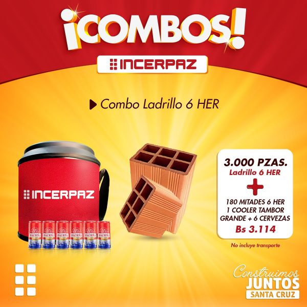 COMBO COOLER TAMBOR TAMBOR GRANDE